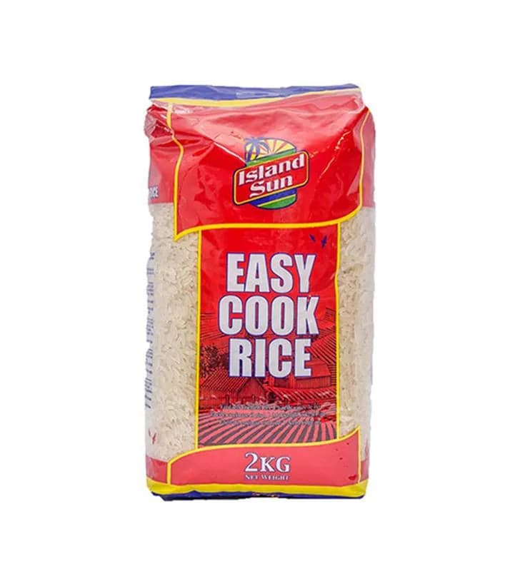 Island Sun Easy Cook Rice 2kg — 2kg x 6