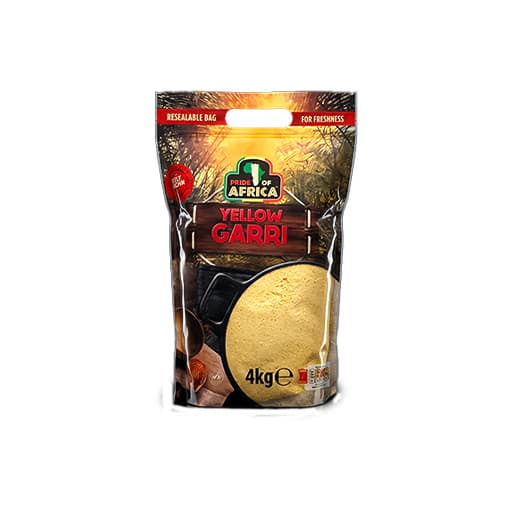 POA Yellow Garri 4kg — 4kg x 4