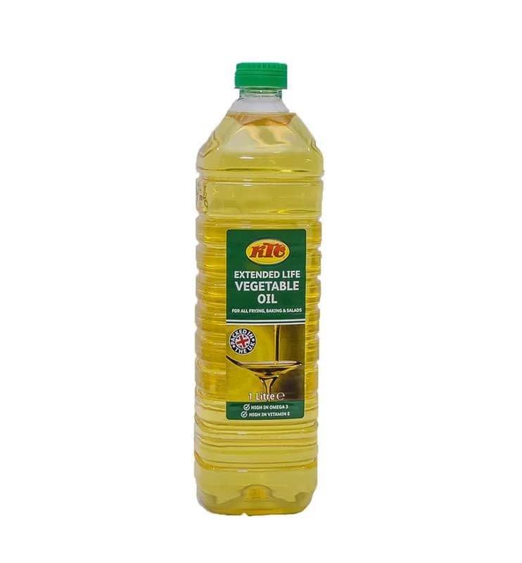 Ktc Vegetable Oil 1Litre — 1 Litre x 6