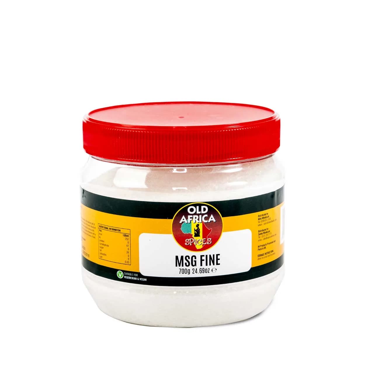 Old Africa Msg Fine Spice 700g — 500g x 6