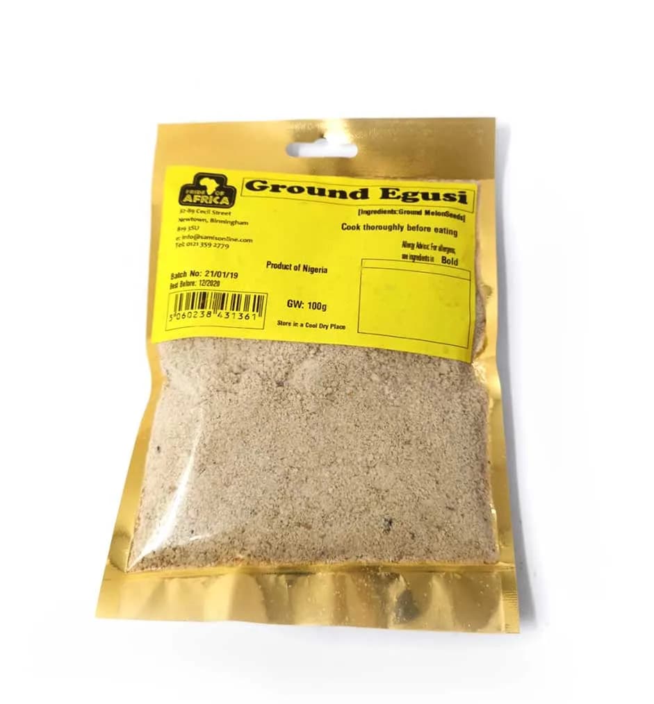 POA Ground Egusi 100g — 100g x 10
