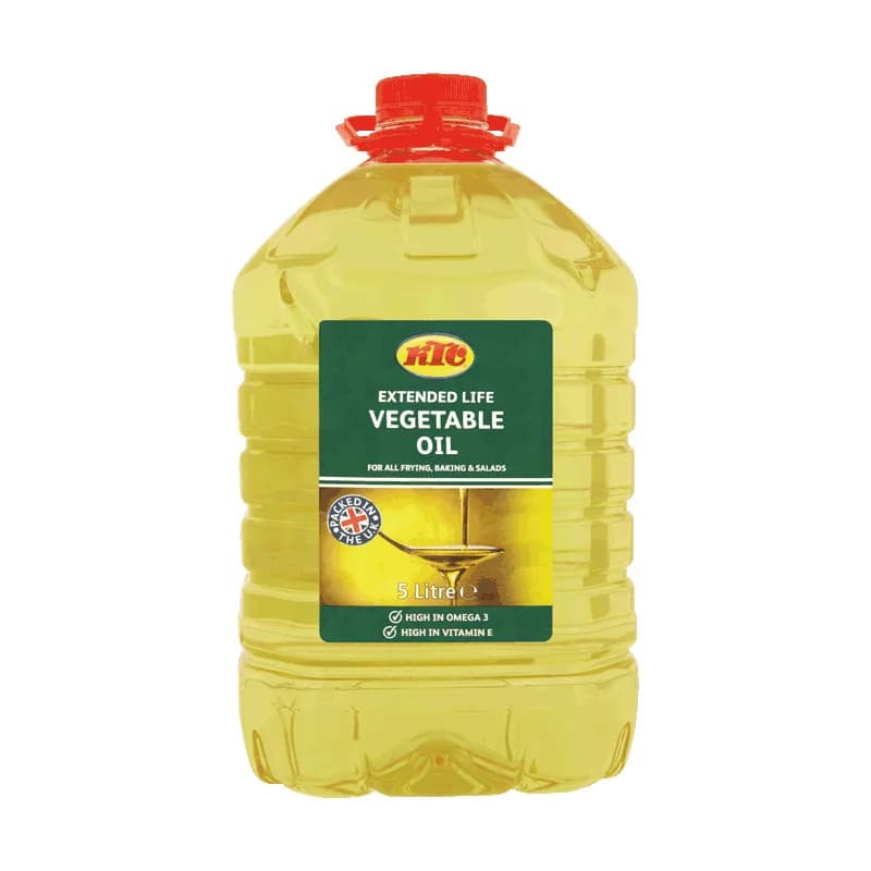 Ktc Vegetable Oil 5Litre — 5 Litre x 3