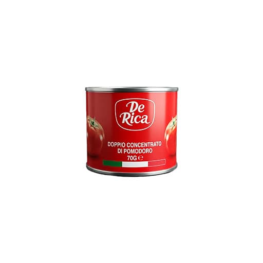 De rica Tin Tomato 70g — 70g x 50