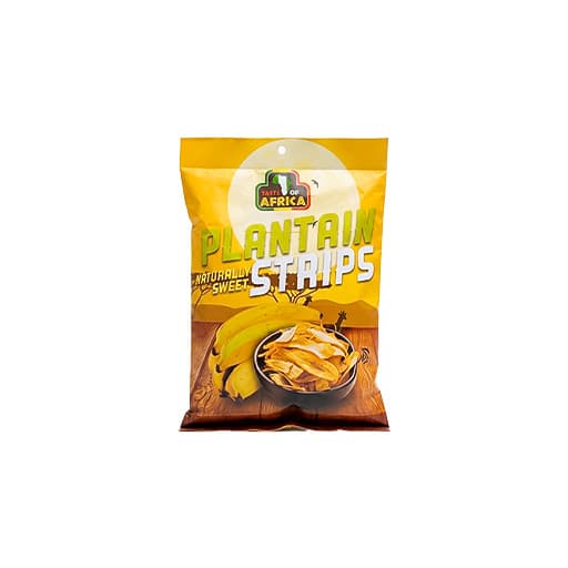 POA Plantain Strips (Naturally Sweet) 55g — 55g x 24
