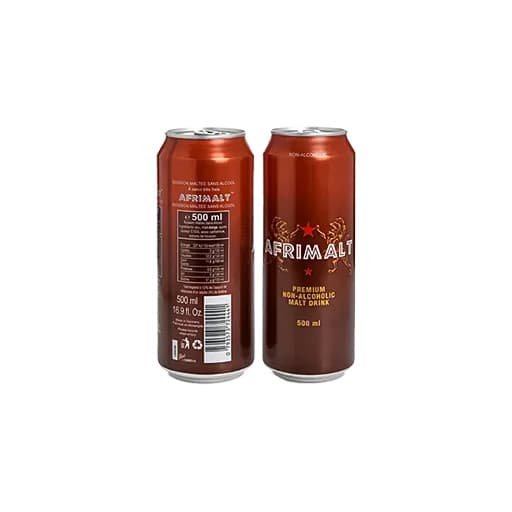 Afrimalt Can 500ml — 500ml x 12