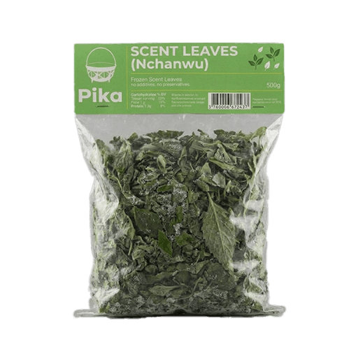 Pika Scent Leaves (Nchanwu) Frozen — 250g x 20