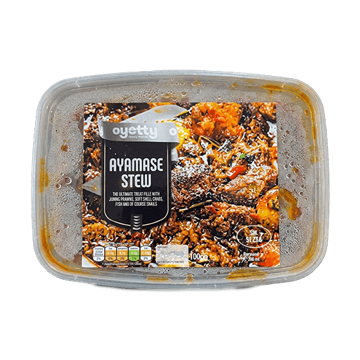 Oyetty Ready Meals Ayamase stew — 1Litre x 6