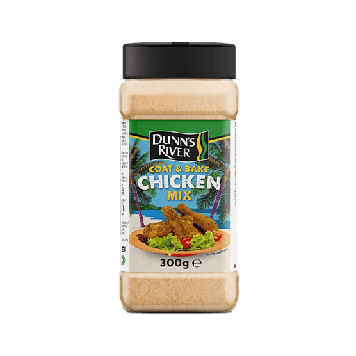 Dunns river coat & bake chicken mix — 300g x 12