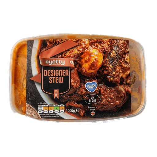Oyetty Ready Meals Designer stew — 1Litre x 6