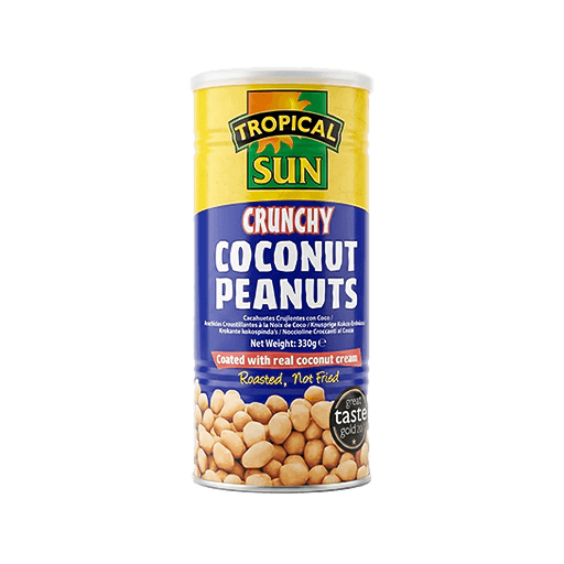 Tropical Sun Crunchy Coconut Peanut 330g — 330g x 24