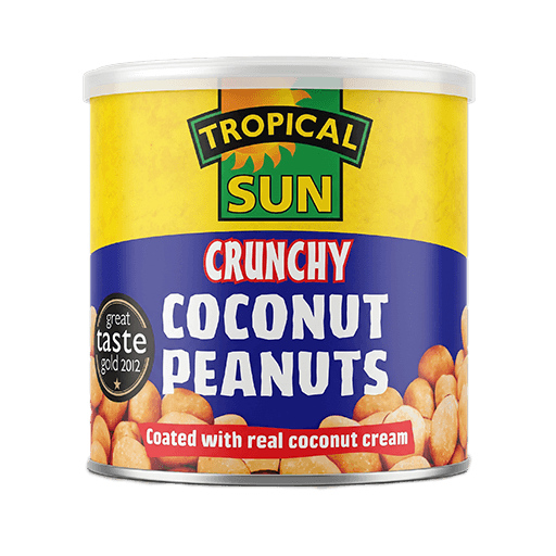 Tropical Sun Crunchy Coconut Peanut 165g — 165g x 24