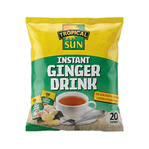 Tropical Sun Instant Ginger Tea (18g x 20) x 20 — (18g x 20)