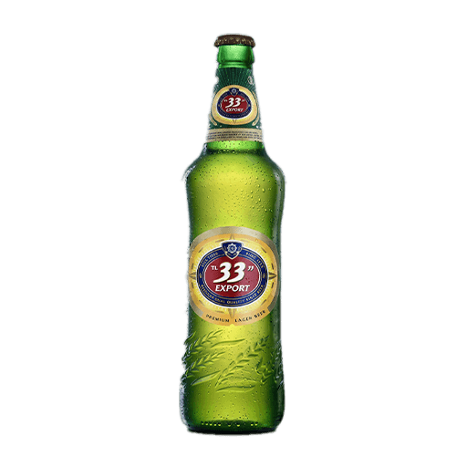 33 Export Lager Beer — 600ml x 12