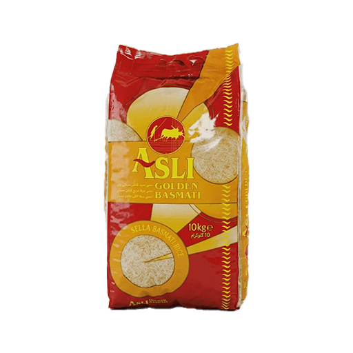 Asli Golden Sella Rice 10kg — 10kg x 2
