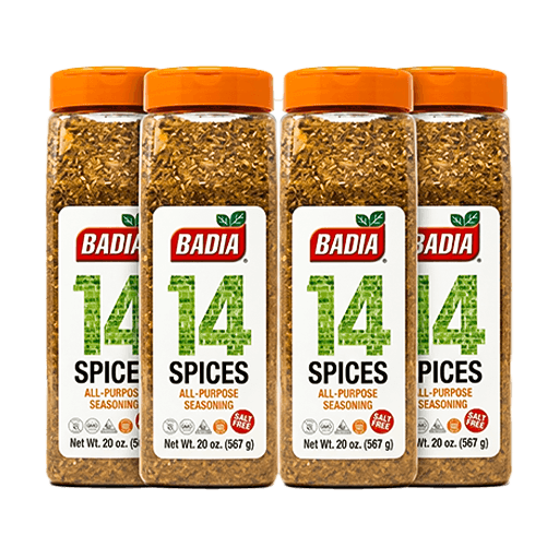 Badia 14 Spice All Purpose Seasoning — 567g x 4