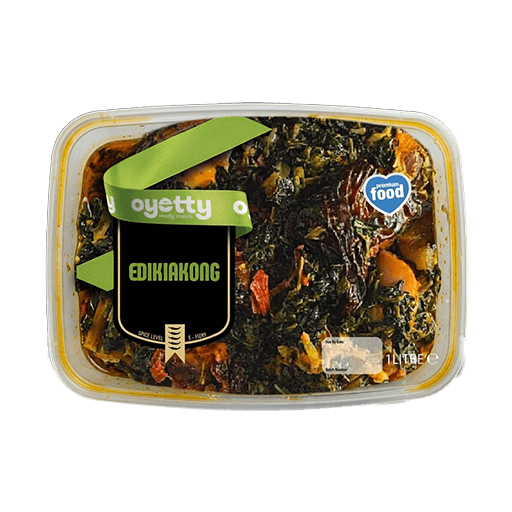 Oyetty Ready Meals Edikaikong Soup — 1Litre x 6