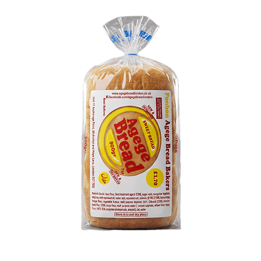 Agege Bread Loaf Unsliced — 900g x 10