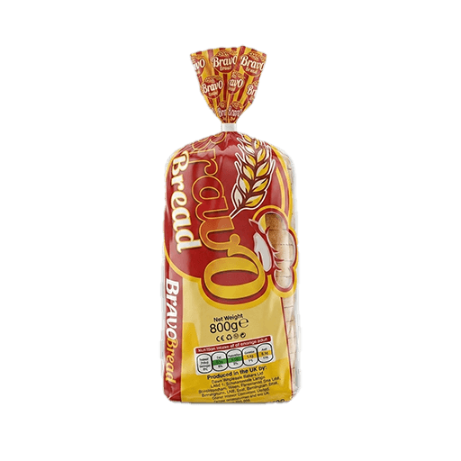 Bravo Bread (Sliced) — 800g x 10