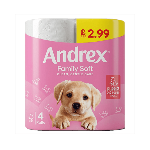 Toilet Paper 4 Rolls — 4 Rolls x 12